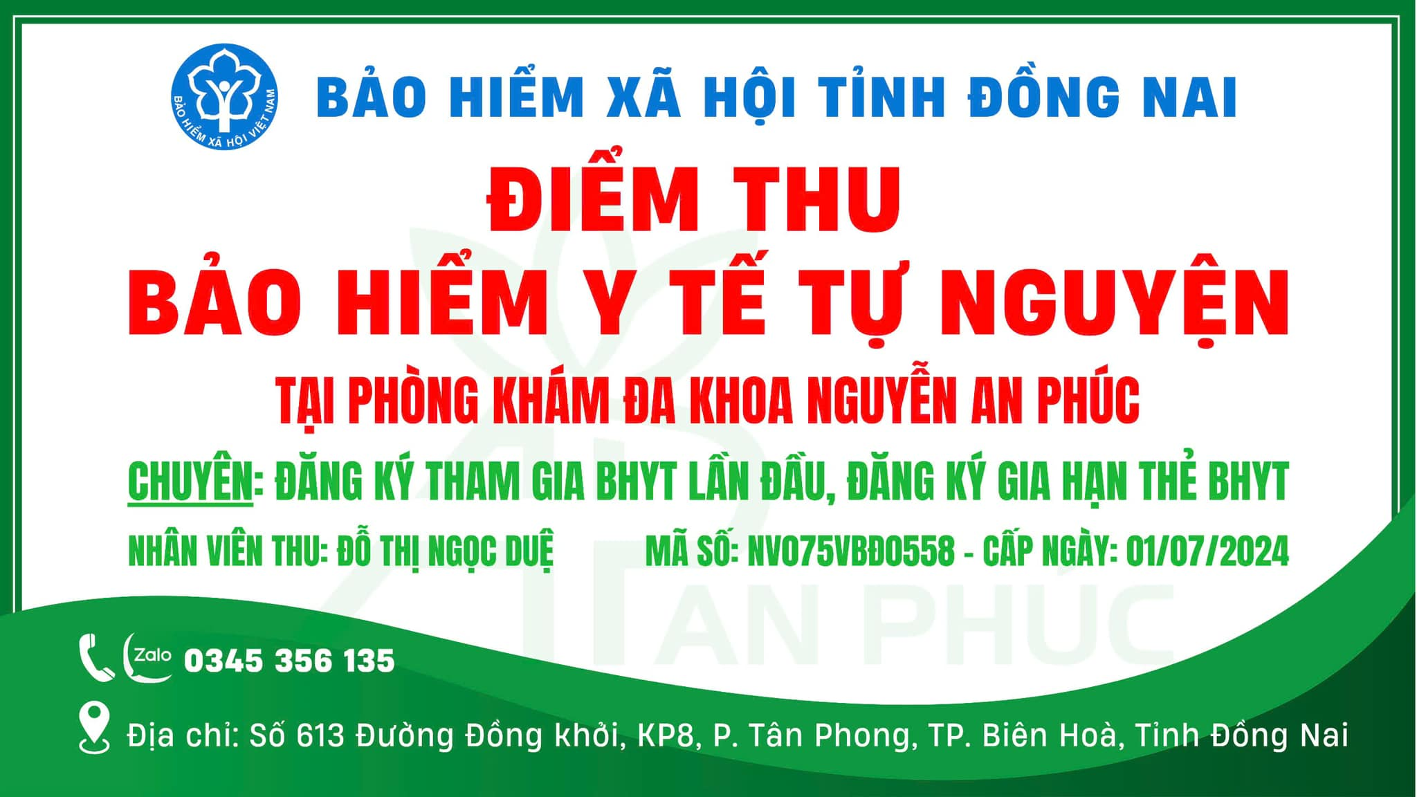 MUA BHYT – BẢO VỆ SỨC KHỎE CÙNG HỆ THỐNG Y KHOA AN PHÚC