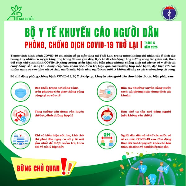 PHÒNG CHỐNG COVID-19 BẰNG VIỆC THỰC HIỆN CÁC KHUYẾN CÁO BẢO VỆ VÀ CHĂM SÓC SỨC KHỎE